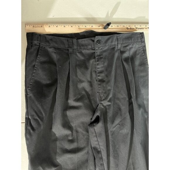 Dickies Pants Mens Black Work Pants Cotton Blend Durable Straight Fit size 34X31 - Picture 8 of 10